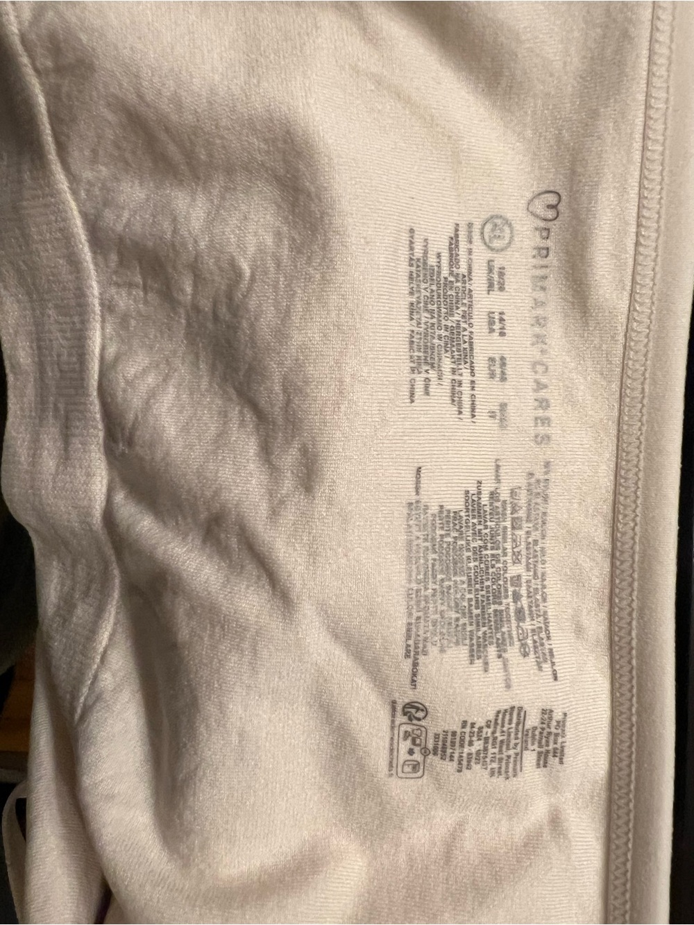 Primark Cream Ribbed Cropped Tank Top - Picture 7 of 9